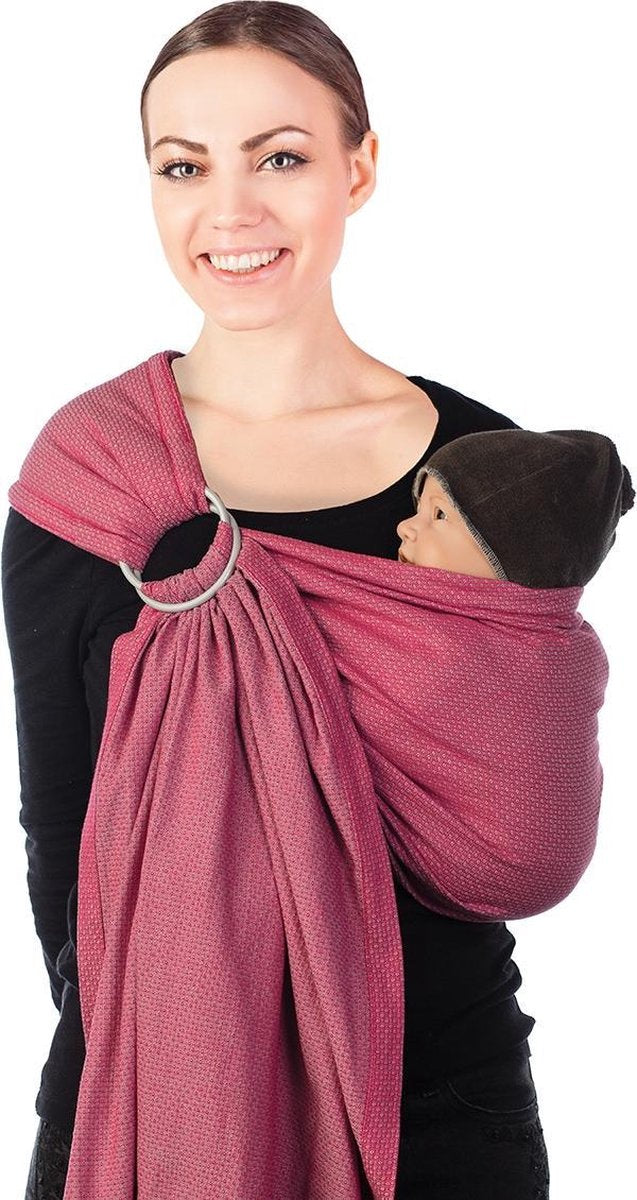 Babylonia BB SLING Draagdoek Baby - One Size - Berry Dusk
