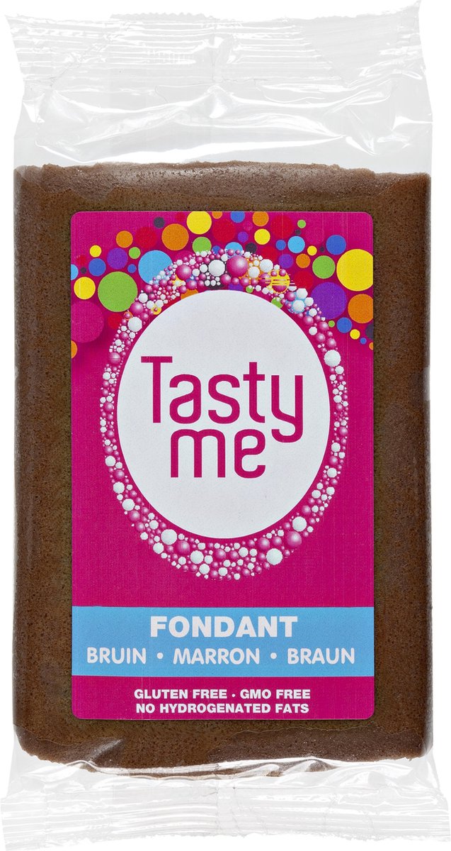Tasty Me Rolfondant Bruin -200gr-