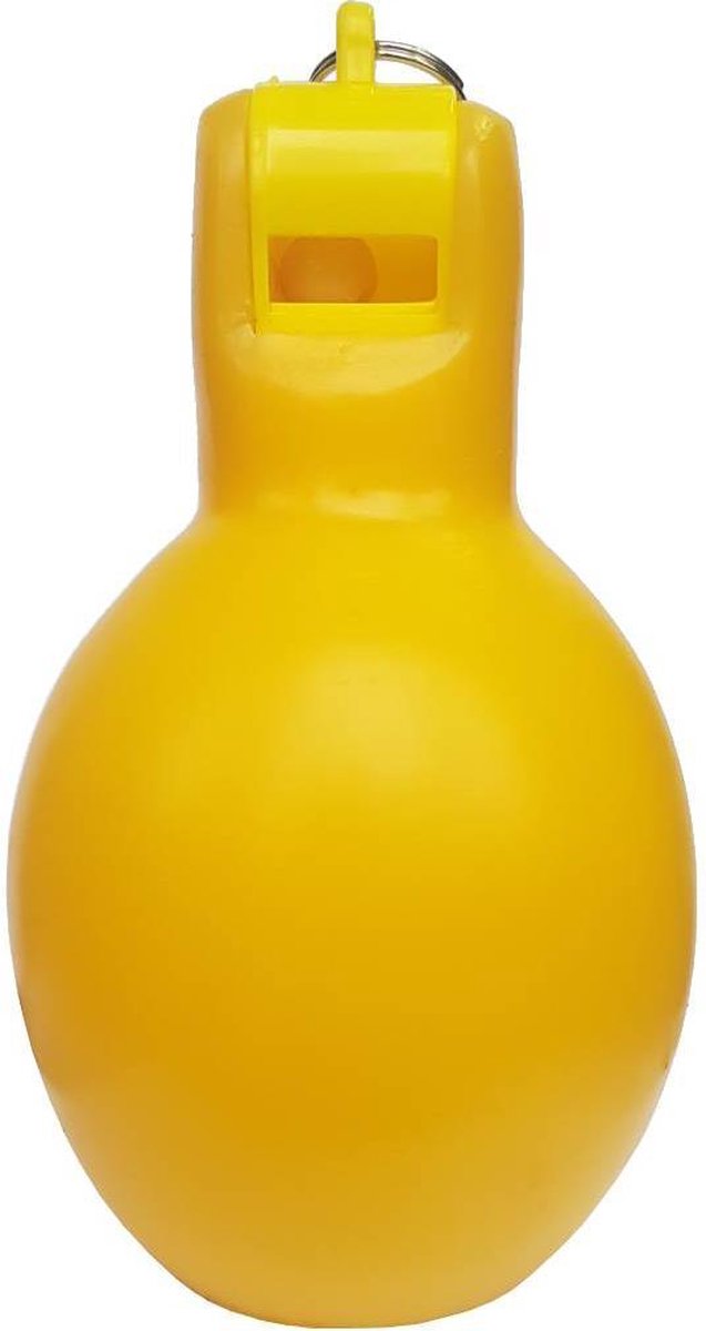 Handfluit - Fluitje Scheidsrechter - Knijpfluit - Wizzball - Geel
