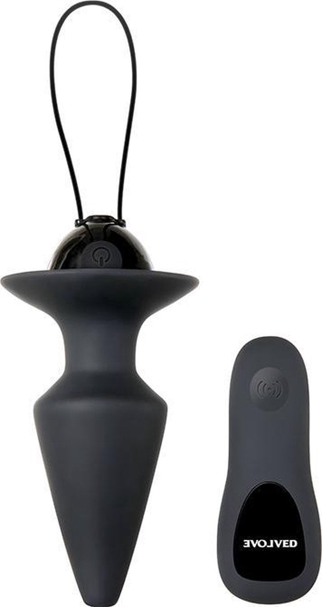 Vibrerende anaalplug met afstandsbediening Evolved