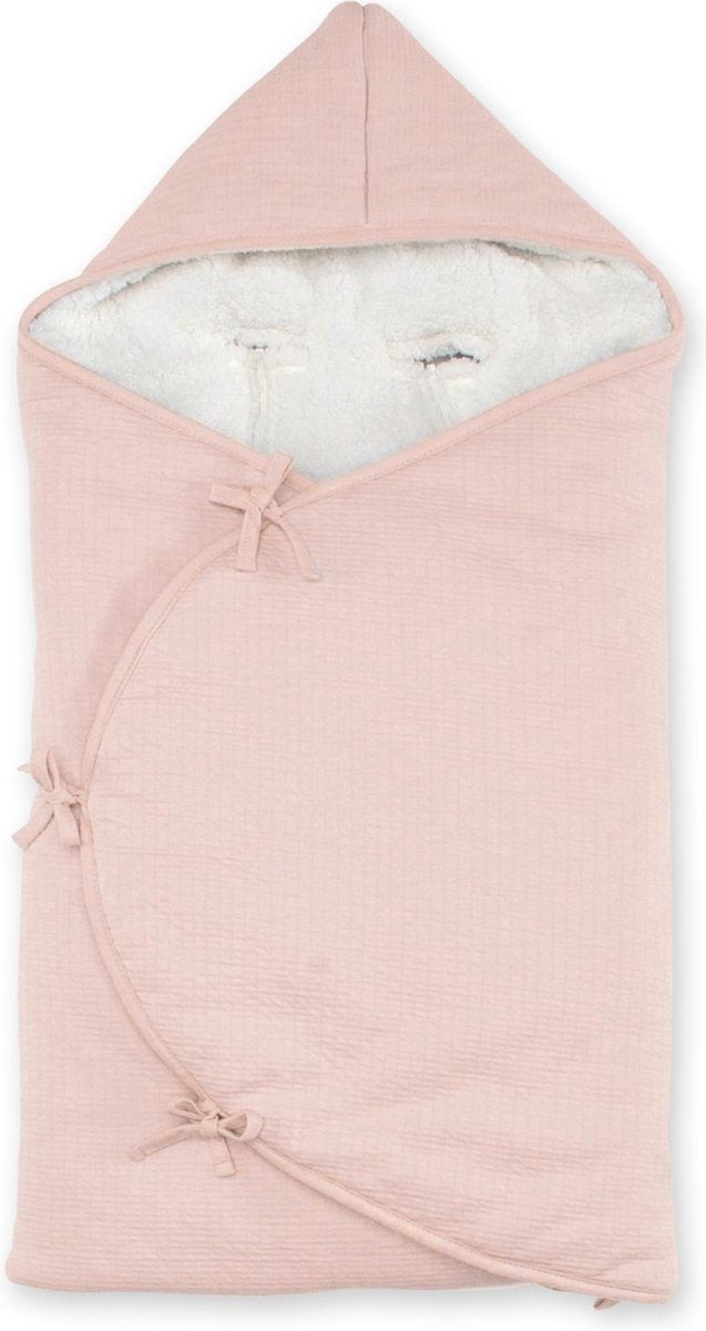BEMINI  MINI NEST 0-4m oude roos Blush Pady tetra jersey teddy