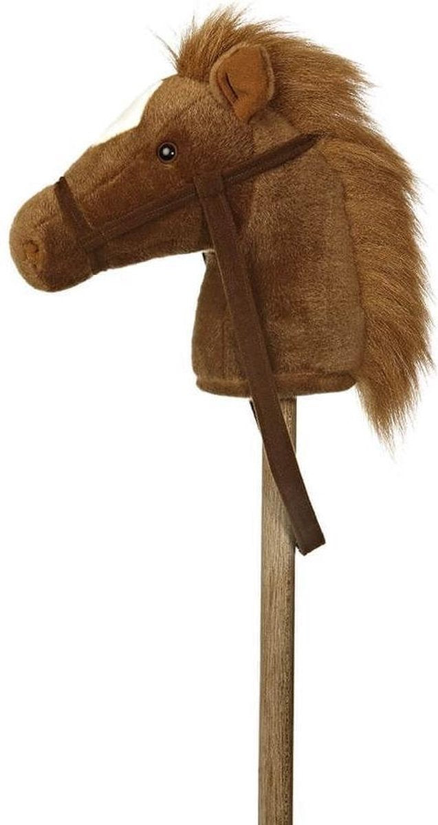 Aurora Stokpaardje Pony Bruin 95 Cm