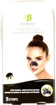 Bio balance | Charcoal neusstrips blackhead remover mee-eters