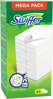 Swiffer Vloerreiniger - 240 Stuks - Navul Stofdoekjes - 3x80 stuks