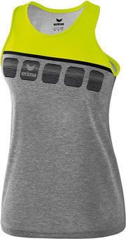 Erima 5-C Tanktop Girls - Grijs - maat 152