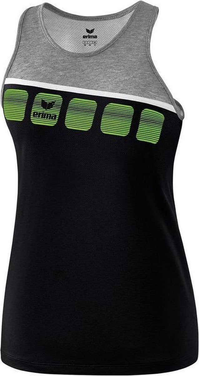 Erima 5-C Dames Tank Top - Polo's  - zwart - 38