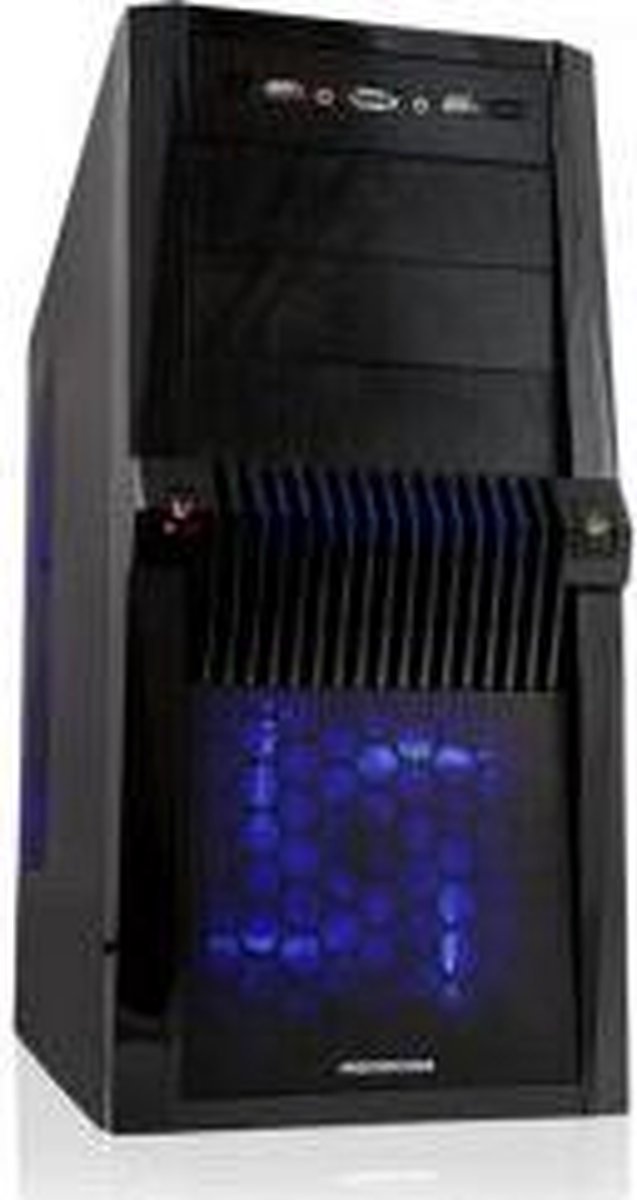 Modecom AT-BDBF-10-000000-0002 BULLDOZER BLUE Midi-Tower [ATX