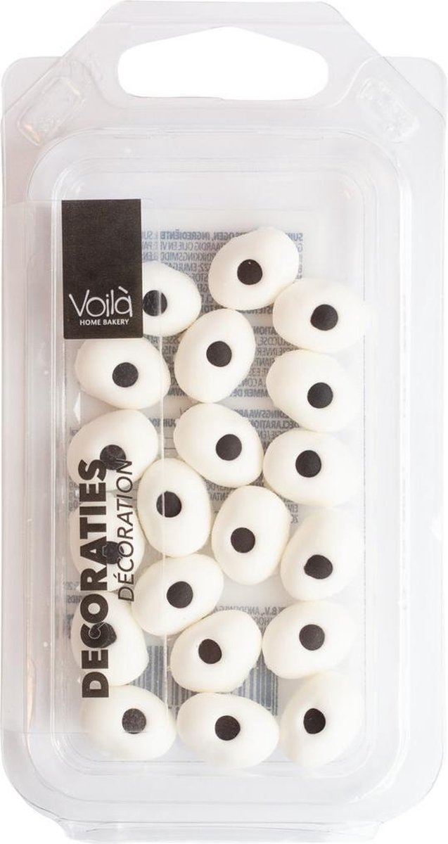 Voila Home Bakery | Suikeroogjes | Taart & Cupcakes Decoratie - 20 stuks 18 gram