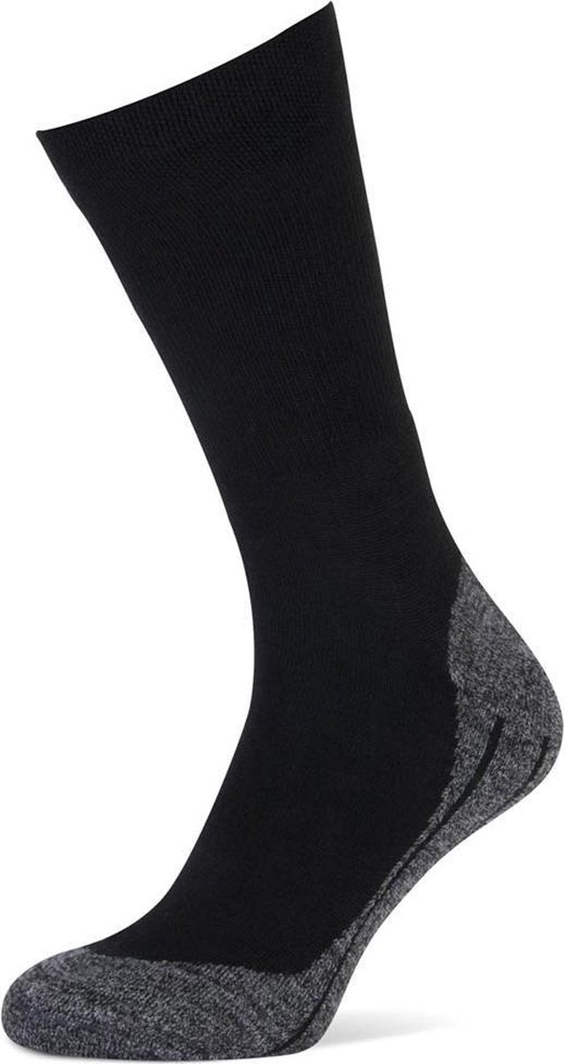 3-Pack Wandelsokken met Badstof Voetbed en Hoge Hiel STAPP ACTIVE - 29520.999 - Zwart - Unisex - Maat 43-46