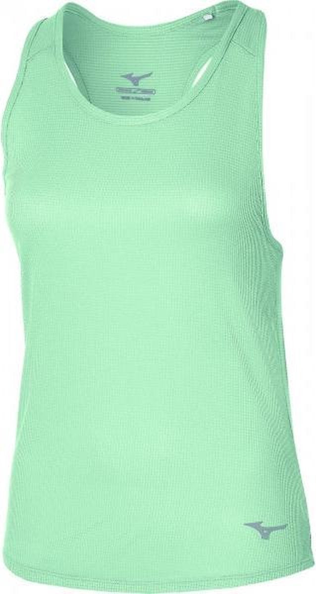 Mizuno DryAeroFlow Tank Dames - grijs - maat XS