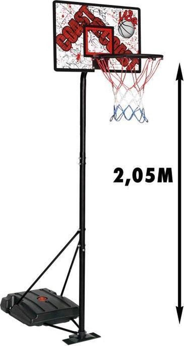 CDTS basketbalpaneel met soepele basis - Max. 2