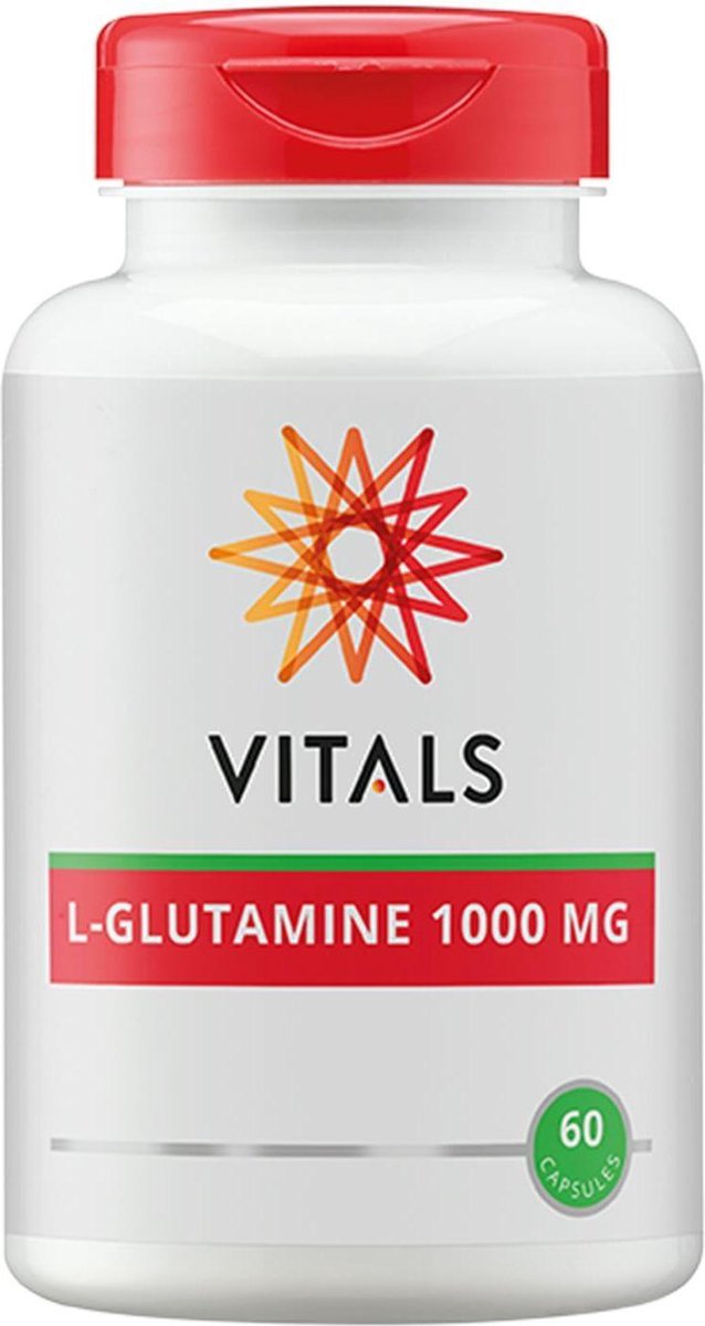 Vitals L-Glutamine 1000 mg - 60 capsules