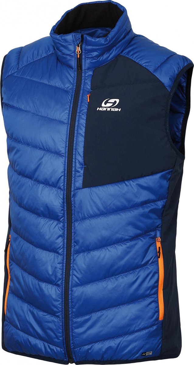 Hannah Bodywarmer Stowe Heren Polyamide Blauw Maat Xl
