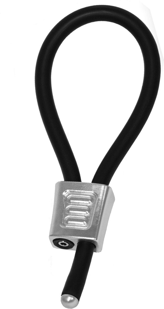 ElectraStim Verstelbare Cockring Loops Electrosex Prestige - Zilver