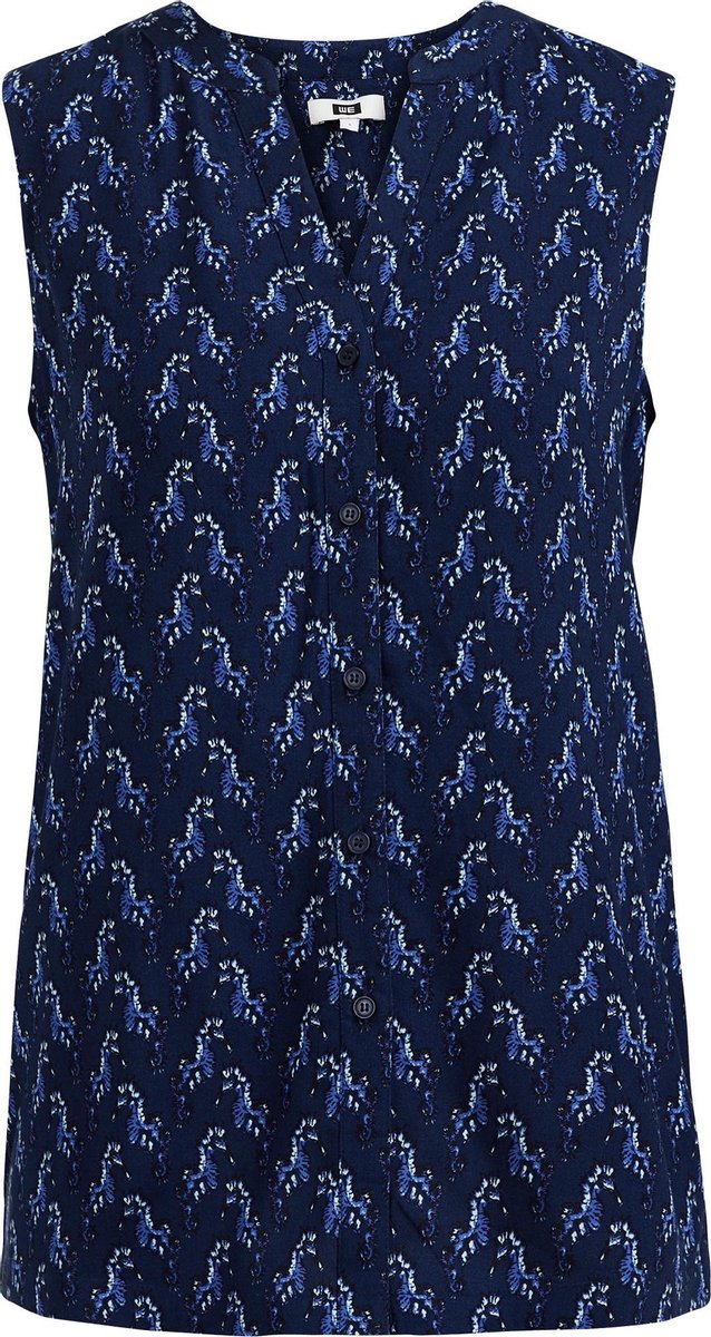 WE Fashion Dames blouse met structuur