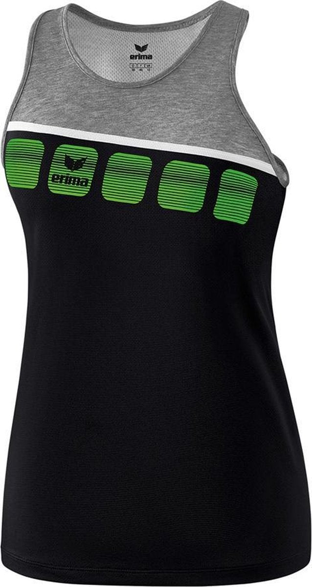Erima 5-C Dames Tank Top - Polo's  - zwart - 140