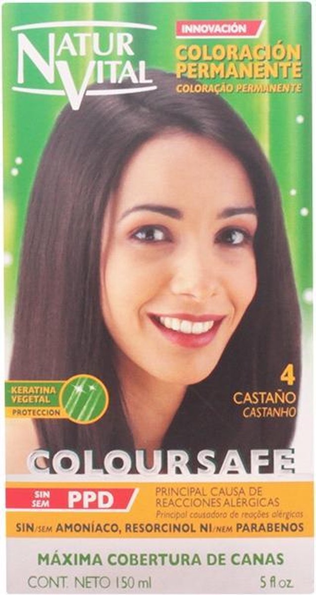 Olay Naturaleza Y Vida Coloursafe Permanent Color 4 Brown 150ml