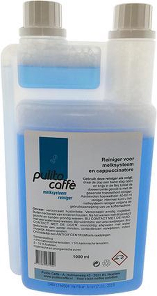 Pulito Caffè Melksysteem- en Cappuccinoreiniger 1000ml