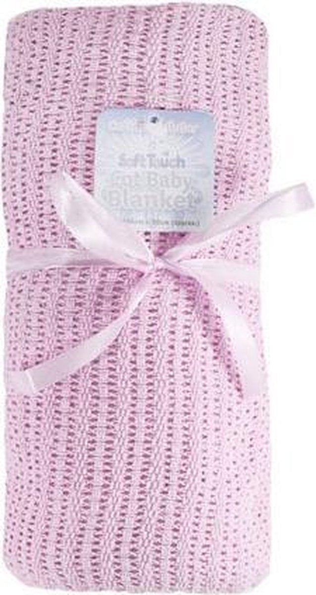 Soft Touch Babydeken 140 X 90 Cm Roze