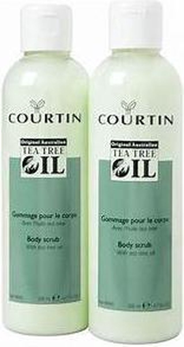 Courtin Body Scrub tea tree oil