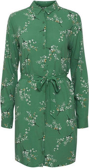 Multi color dress van ICHI  maat 40