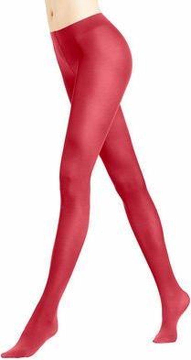 FALKE Matt Deluxe 30 denier Panty 40630 - Rood 8000 lipstick Dames - M