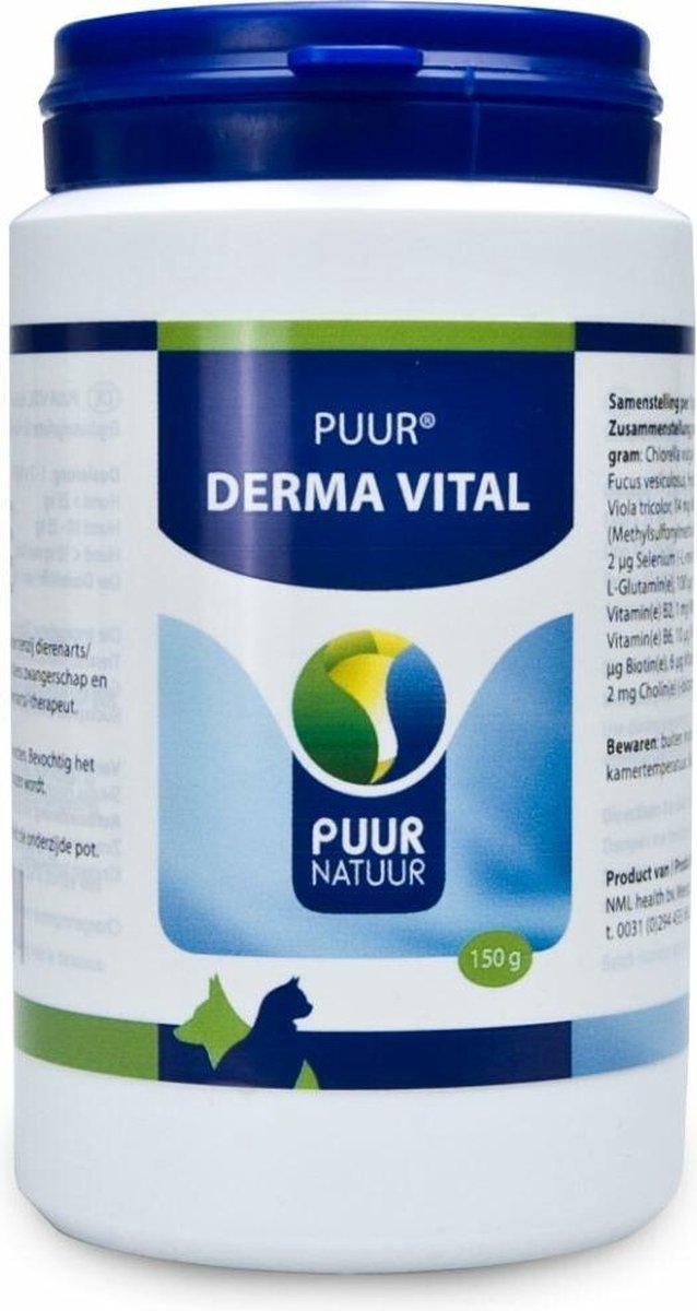 Puur Derma Vital (Natuur Vitaal Huid En Vacht) 150 GR