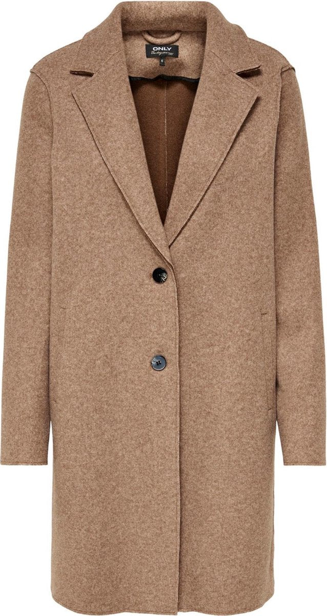 Onlcarrie Bonded Coat Otw Noos 15213300 Woodsmoke