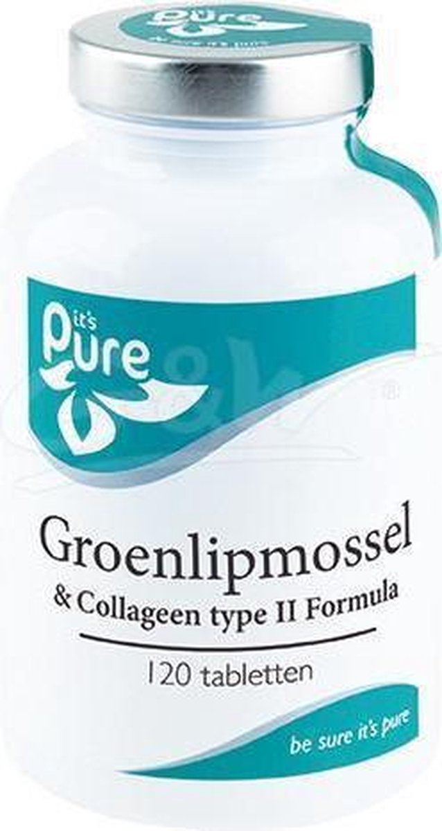 It's Pure Groenlipmossel & Collageen type II Formula 120TB