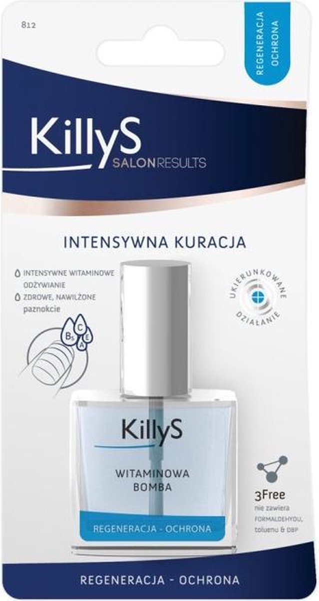 Resultaten Salon Vitamine Booster Vitamine conditioner voor verzwakte en gebroken nagels 10ml