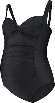 Prénatal Zwangerschapsbadpak Dames - Zwemkleding - Zwart - Maat L