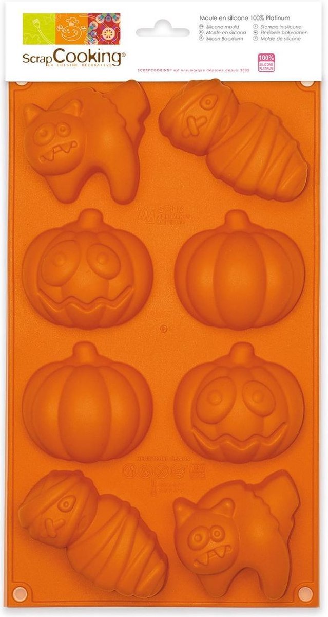 ScrapCooking - Silikonen Mal - Halloween