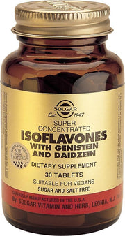 Solgar vitamins super concentrated isoflavones tabettenl 60 stuks