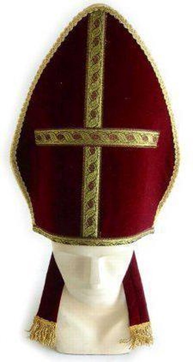 Sinterklaas mijter stof