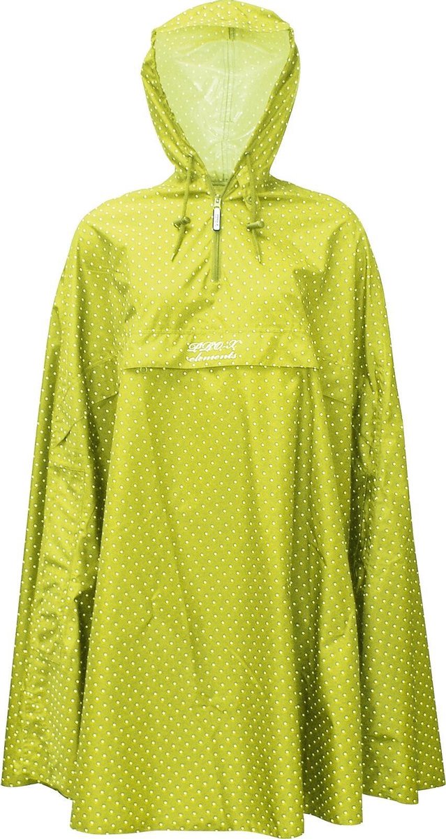 Pro-X Elements - Opbergbare regenponcho voor dames - Alena - Limoen - maat XS/S