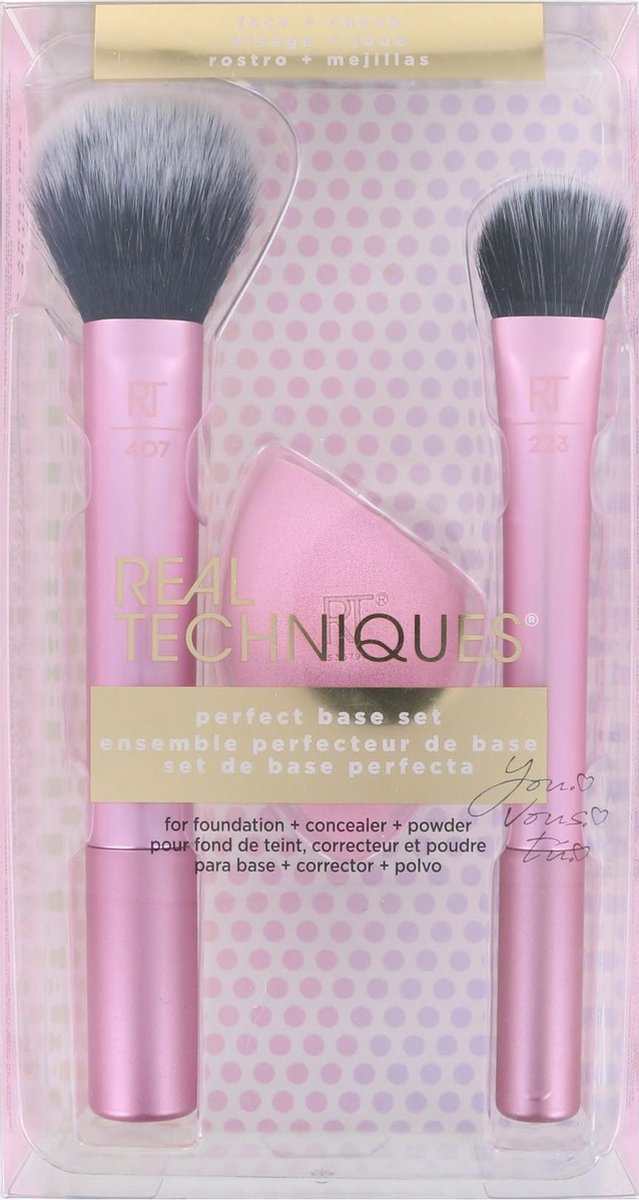 Real Techniques Perfect Base Brush Set