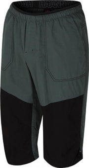 Hannah Outdoorbroek Hug Heren Katoen Antraciet/groen Maat Xl