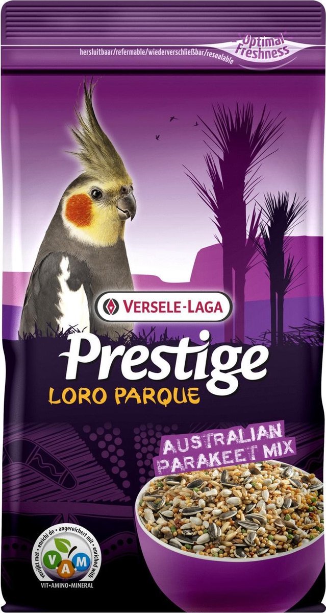 Versele-Laga Prestige Premium Loro Parque Australian Parakeet Mix - Vogelvoer - 2.5 kg