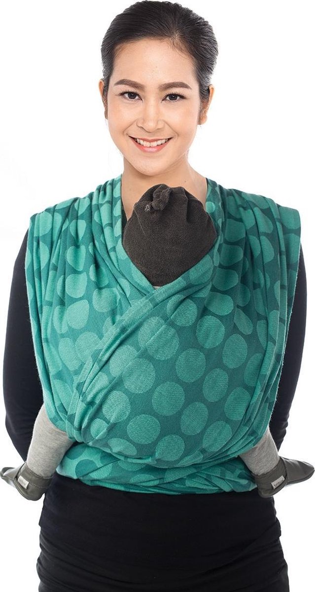Babylonia BB SLEN Draagdoek Baby - 420 cm - Wasabi