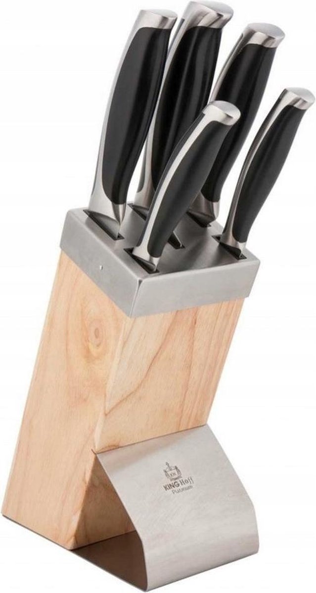 Kinghoff 3462 - messenset - 6 delig - met ABS handvaten