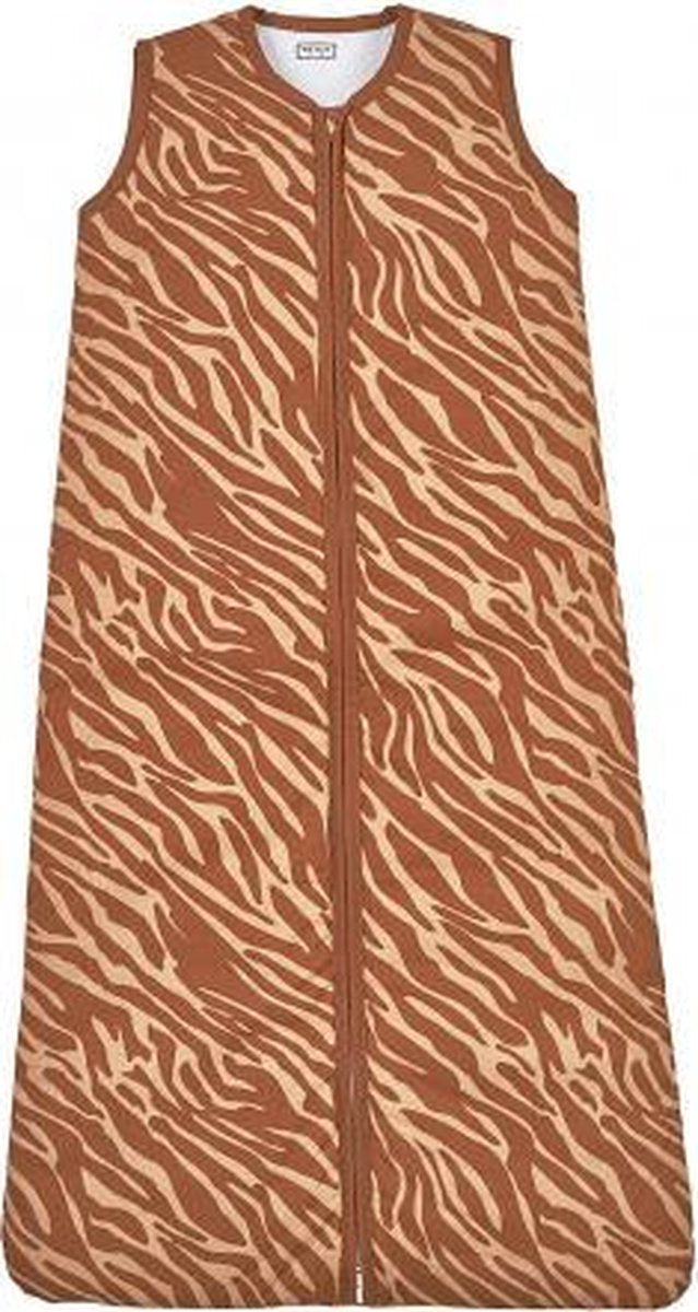 Meyco Zebra babyslaapzak gevoerd - 90 cm - camel