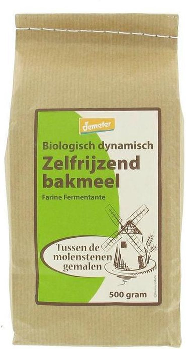 Zelfrijzend bakmeel Hermus - Zak 500 gram - Biologisch