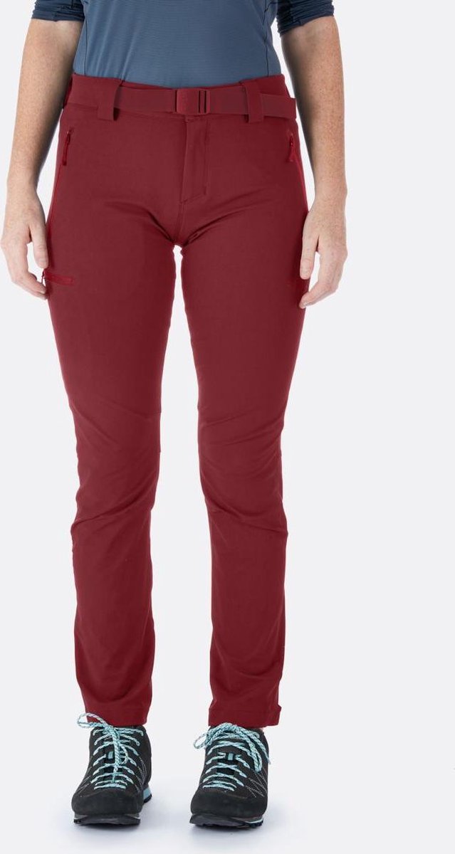 Rab Vector pants W qfu 19 dc dark crimson 42