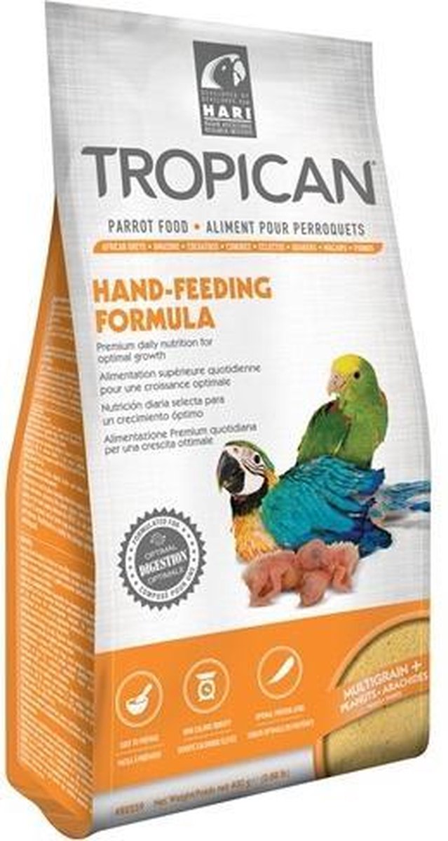 2kg Hari Tropican Handopfok voer Papegaaien