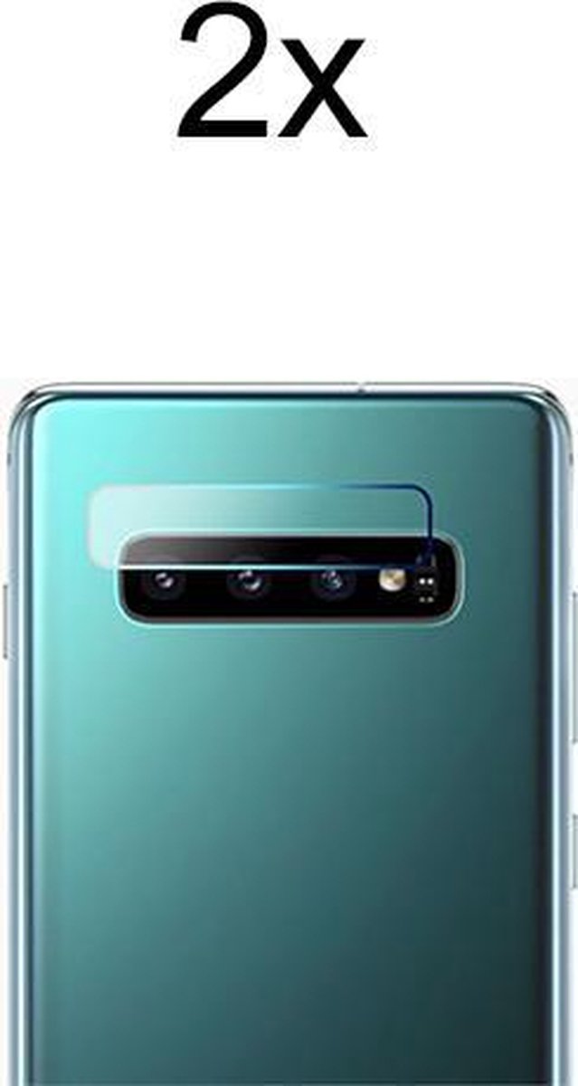 Beschermglas Samsung S10 Screenprotector - Camera Lens Screenprotector - 2x