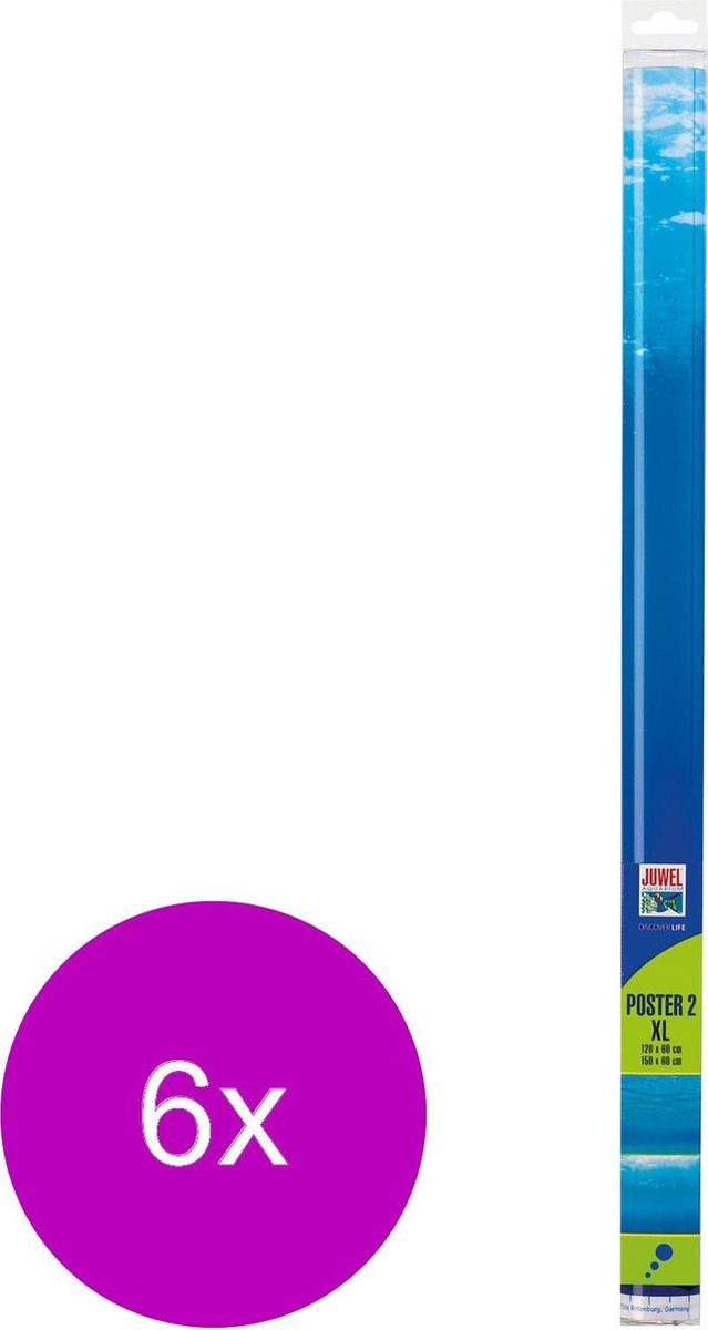 Juwel Achterwand Poster 2 Xl - Aquarium - Achterwand - 6 x 150x60 cm