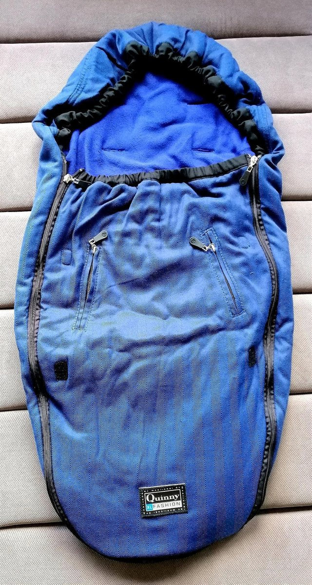 Quinny XL Fashion trappelzak blauw