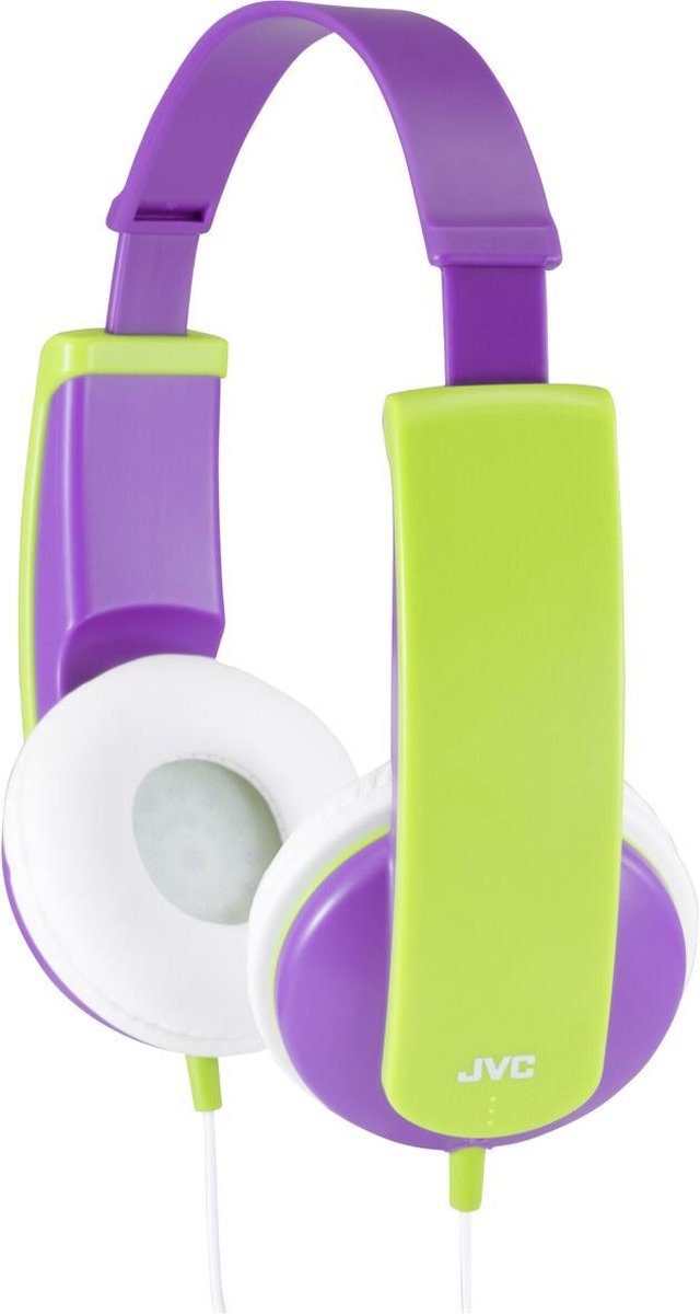 JVC HA-KD5 - On-ear kinder koptelefoon - Paars/Groen