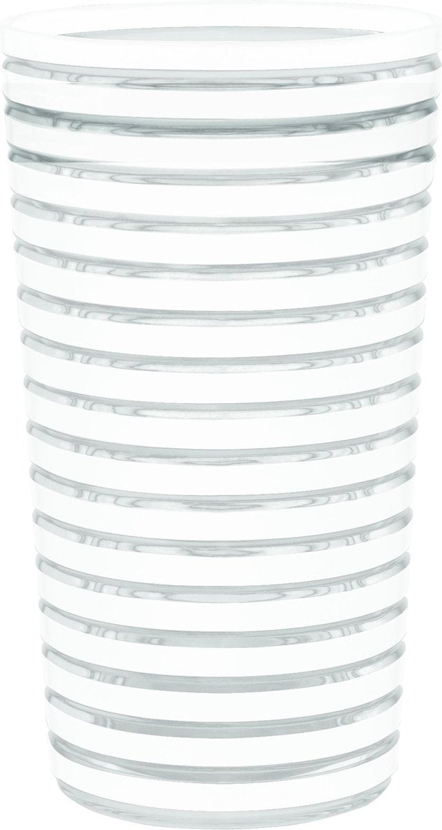 Zak!Designs Swirl Drinkbeker - 36 cl - Wit