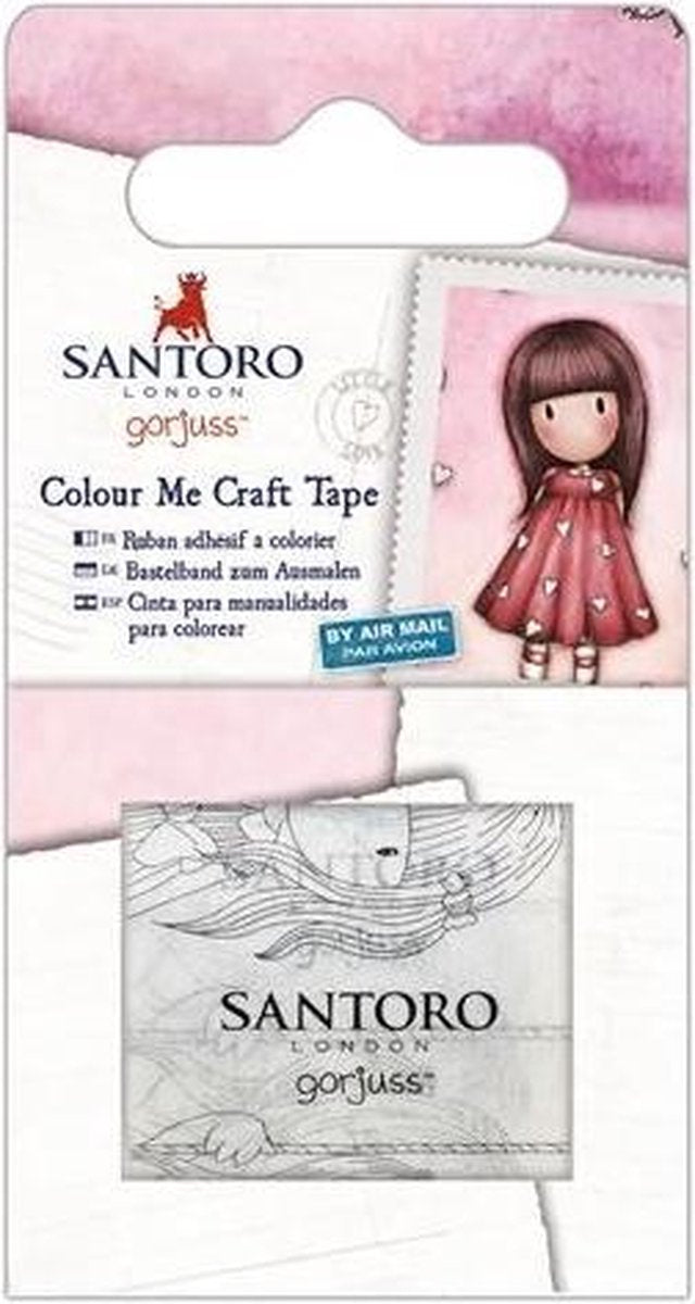 Colour Me Craft Tape (5m) - Santoro